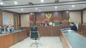 Sidang praperadilan eks Waka BGN Lodewyk Pusung di Pengadilan Negeri Jakarta Pusat, Jumat, 14/8/2026 | Syahrul Baihaqi/Forum Keadilan