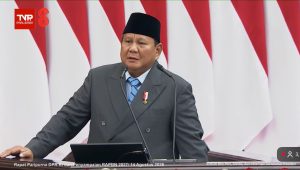Presiden Prabowo Subianto dalam Sidang Tahunan MPR RI bersama DPR dan DPD yang digelar Jumat, 14/8/2026 | YouTube Sekretariat Presiden