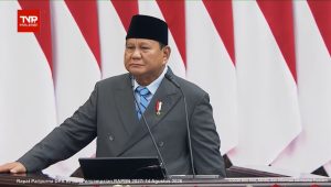 Presiden Prabowo Subianto dalam Sidang Tahunan MPR RI bersama DPR dan DPD yang digelar Jumat, 14/8/2026 | YouTube Sekretariat Presiden