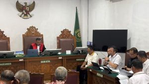 Sidang praperadilan eks Jampidsus Febrie Adriansyah dengan agenda jawaban dari Polri di Pengadilan Negeri Jakarta Selatan, Rabu, 19/8/2026 | Syahrul Baihaqi/Forum Keadilan