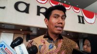 Juru Bicara Partai Gerindra Bahtra Banong di Kompleks Parlemen, Senayan, Jakarta, Rabu, 19/8/2026 | Novia Suhari/Forum Keadilan