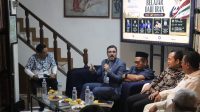 Konselor Kebudayaan Kedutaan Besar Republik Islam Iran Yahya Jahangiri di Kafe Gerak Gerik, Ciputat, Tangerang Selatan, Selasa, 25/8/2026 | Muhammad Reza/Forum Keadilan