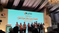 Gubernur DKI Jakarta Pramono Anung dalam konferensi pers peresmian wajah baru Rumah Sakit (RS) Tria Dipa, Jakarta Selatan, Jumat, 28/8/2026 | Novia Suhari/Forum Keadilan