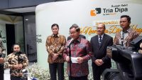 Gubernur DKI Jakarta Pramono Anung dalam konferensi pers di Jakarta, Jumat, 28/8/2026 | Novia Suhari/Forum Keadilan