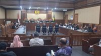 Sidang kasus korupsi LPEI di Pengadilan Tipikor Jakarta, Jumat, 28/8/2026 | Syahrul Baihaqi/Forum Keadilan