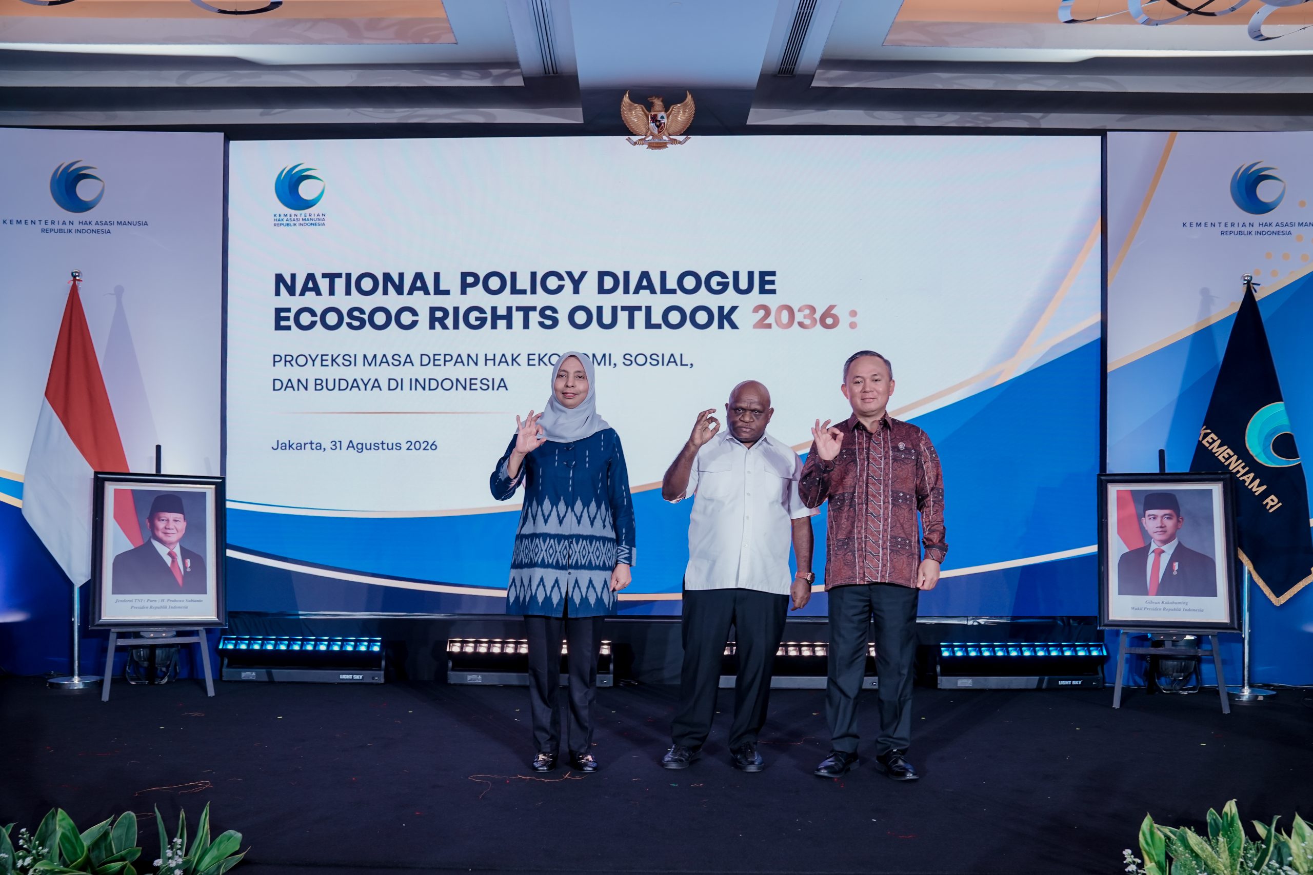 Proyeksikan Isu HAM 10 Tahun ke Depan, Menteri HAM Luncurkan Kajian “Human Rights Indonesia 2036”