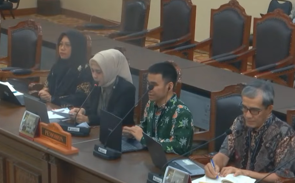 MK Diminta Ubah Jangka Waktu Penyelesaian Sengketa Pilpres Jadi 30 Hari