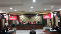Eks Mendikbudristek Nadiem Anwar Makarim di sidang Pengadilan Tinggi DKI Jakarta, Rabu, 5/8/2026. | Syahrul Baihaqi/ Forum Keadilan