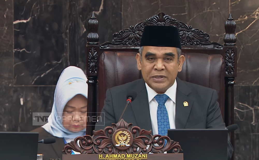 Sidang Tahunan, Muzani: Demokrasi Tak Jadi Kuat Dengan Mencela
