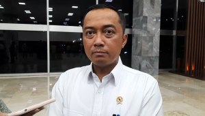 Menteri Sekretaris Negara (Mensesneg), Prasetyo Hadi, di di Komplek Parlemen, Senayan, Jakarta, Selasa, 18/8/2026. | Novia Suhari/ Forum Keadilan