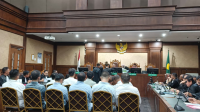 Sidang pembacaan dakwaan kasus rekayasa CPO di Pengadilan Tipikor Jakarta, Selasa, 18/8/2026. | Syahrul Baihaqi/ Forum Keadilan
