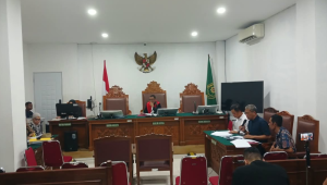 Sidang praperadilan Eks Jampidsus Febrie Adriansyah di Pengadilan Negeri Jakarta Selatan, Kamis, 20/8/2026. | Syahrul Baihaqi/ Forum Keadilan