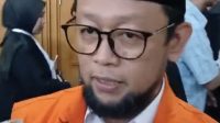 Staf Khusus Menteri Agama (Menag) periode 2019-2024 Yaqut Cholil Qoumas, Ishfah Abidal Aziz alias Gus Alex di Pengadilan Tindak Pidana Korupsi (Tipikor) Jakarta, 3/9/2026 malam | Syahrul Baihaqi/Forum Keadilan