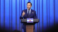 Ketua Umum Partai Demokrat Agus Harimurti Yudhoyono (AHY) dalam rangka peringatan HUT ke-25 Partai Demokrat di Kantor DPP Partai Demokrat, Jakarta, Sabtu, 5/9/2026 | Instagram @teukuriefky