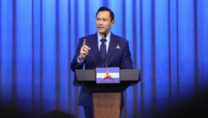 Ketua Umum Partai Demokrat Agus Harimurti Yudhoyono (AHY) dalam rangka peringatan HUT ke-25 Partai Demokrat di Kantor DPP Partai Demokrat, Jakarta, Sabtu, 5/9/2026 | Instagram @teukuriefky