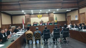 Mantan Menteri Pendidikan dan Kebudayaan Muhadjir Effendy dihadirkan sebagi saksi untuk Terdakwa bekas Menteri Agama (Menag) Yaqut Cholil Qoumas dan Asrul Aziz Taba di ruang sidang utama Pengadilan Tindak Pidana Korupsi (Tipikor) Jakarta, Senin, 1/9/2026 | Syahrul Baihaqi/Forum Keadilan