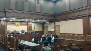 Sidang pemeriksaan saksi eks Kasie Intelijen Bea Cukai Budiman Bayu di Pengadilan Tipikor Jakarta, Rabu, 2/9/2026 | Syahrul Baihaqi/Forum Keadilan