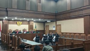 Sidang pemeriksaan saksi eks Kasie Intelijen Bea Cukai Budiman Bayu di Pengadilan Tipikor Jakarta, Rabu, 2/9/2026 | Syahrul Baihaqi/Forum Keadilan