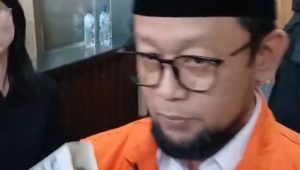 Staf Khusus Menteri Agama (Menag) periode 2019-2024 Yaqut Cholil Qoumas, Ishfah Abidal Aziz alias Gus Alex di Pengadilan Tindak Pidana Korupsi (Tipikor) Jakarta, 3/9/2026 malam | Syahrul Baihaqi/Forum Keadilan