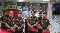 Konferensi pers penetapan tersangka korporasi PT TPL di Kejaksaan Agung, Senin, 7/9/2026 | Ist