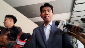 Juru Bicara Partai Gerindra Bahtra Banong di Kompleks Parlemen, Senayan, Jakarta, Selasa, 8/9/2026 | Novia Suhari/Forum Keadilan