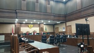 Sidang kasus dugaan gratifikasi untuk Terdakwa Budiman Bayu Prasodjo di Pengadilan Tindak Pidana Korupsi (Tipikor) Jakarta, Rabu, 9/9/2026 | Syahrul Baihaqi/Forum Keadilan