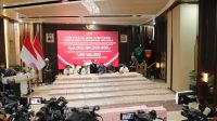 Konferensi pers penyitaan uang sebesar Rp1.003.184.000.000 (triliun) dan uang US$166.000 dari PT Pemuka Saksi Manis Indah (PSMI) dalam kasus dugaan korupsi pemanfaatan hutan pada areal Inhutani V di Lampung di Gedung Kejagung, Jakarta, Kamis, 10/9/2026 | Ist