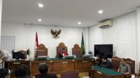 Sidang pembacaan putusan praperadilan eks Wakil Ketua Badan Gizi Nasional (BGN) Lodewyk Pusung di Pengadilan Negeri Jakarta Selatan (PN Jaksel), Senin, 14/9/2026 | Syahrul Baihaqi/Forum Keadilan