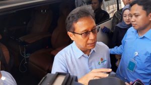 Menteri Kesehatan (Menkes) Budi Gunadi Sadikin di Kompleks Parlemen, Senayan, Jakarta, Senin, 14/9/2026 | Novia Suhari/Forum Keadilan
