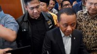 Menteri Energi dan Sumber Daya Mineral (ESDM) Bahlil Lahadalia di Kompleks Parlemen, Senayan, Jakarta, Rabu, 16/9/2026 | Novia Suhari/Forum Keadilan