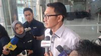 Juru Bicara KPK Budi Prasetyo di Gedung KPK, Jakarta, Rabu, 16/9/2026 | Muhammad Reza/Forum Keadilan