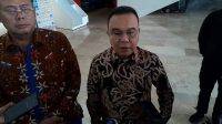 Ketua Harian DPP Gerindra Sufmi Dasco Ahmad di Kompleks Parlemen, Senayan, Jakarta, Kamis, 17/9/2026 | Novia Suhari/Forum Keadilan