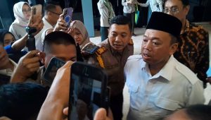Menteri Agraria dan Tata Ruang/Badan Pertanahan Nasional (ATR/BPN) Nusron Wahid di Kompleks Parlemen, Senayan, Jakarta, Senin, 21/9/2026 | Novia Suhari/Forum Keadilan