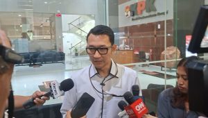 Juru Bicara KPK Budi Prasetyo di Gedung KPK, Jakarta, Senin, 21/9/2026 | Muhammad Reza/Forum Keadilan