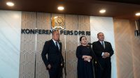 Ketua DPP PDI Perjuangan Puan Maharani (tengah) di Kompleks Parlemen, Senayan, Jakarta, Selasa, 22/9/2026 | Novia Suhari/Forum Keadilan