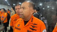 Kepala Badan Nasional Pencarian dan Pertolongan (Basarnas) Mohammad Syafii, di Kompleks Parlemen, Senayan, Jakarta, Kamis, 24/9/2026 | Novia Suhari/Forum Keadilan