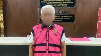 Mantan Sekjen Kementerian ESDM MTP usai ditangkap penyidik Kejaksaan Agung | Ist
