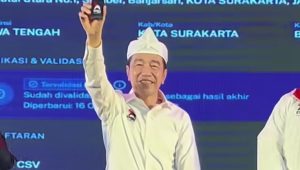 Ketua Dewan Pertimbangan Partai Solidaritas Indonesia (PSI) Joko Widodo (Jokowi) dalam Rapat Koordinasi DPD Kota Bandung di Hotel Grand Pasundan, Jalan Peta, Sabtu, 26/9/2026 | Instagram @psi_id