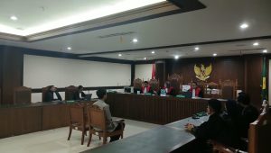 Sidang pembacaan putusqn Khariq Anhar di Pengadilan Negeri Jakarta Pusat, Rabu, 30/9/2026 | Syahrul Baihaqi/Forum Keadilan
