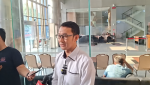 Juru Bicara KPK Budi Prasetyo di Gedung KPK, Jakarta, Senin, 28/9/2026 | Muhammad Reza/Forum Keadilan