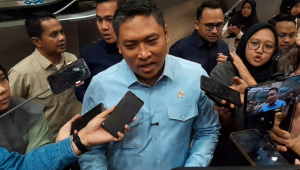 Kepala Badan Gizi Nasional (BGN) Sudaryono di Kompleks Parlemen, Senayan, Jakarta, Kamis, 3/9/2026 | Novia Suhari/Forum Keadilan