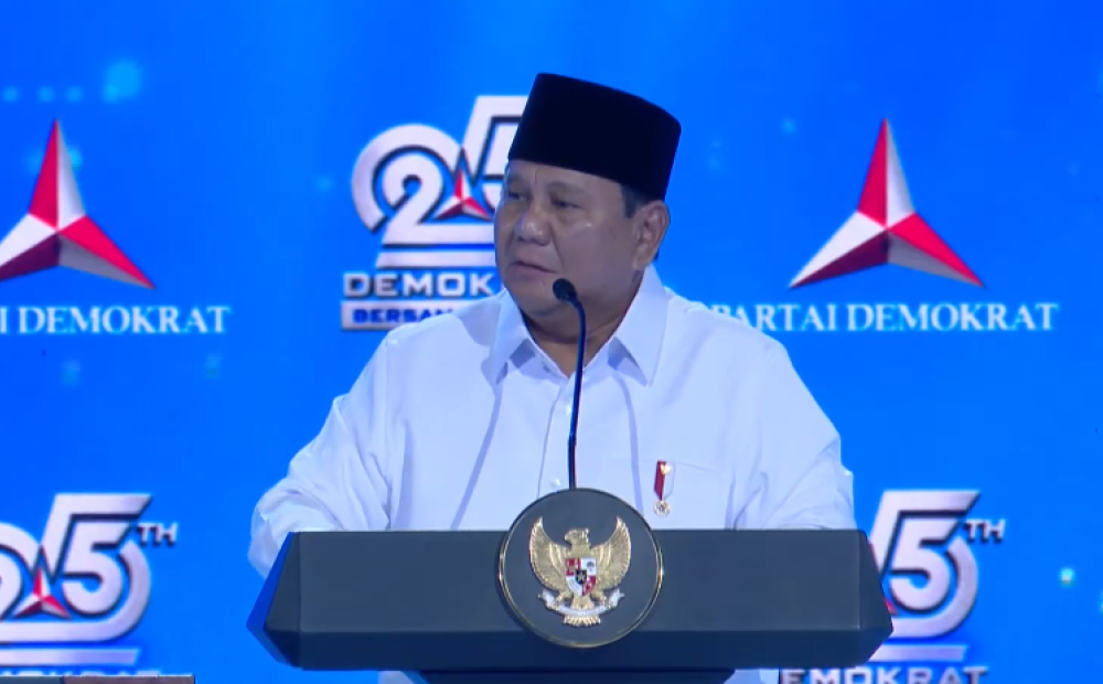 Prabowo: Waktu Tidak Berkuasa, Partai Demokrat Tidak Bakar-bakar