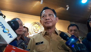 Menteri Dalam Negeri (Mendagri) Tito Karnavian di Komplek Parlemen, Senayan, Jakarta, Senin, 14/9/2026. | Novia Suhari/ Forum Keadilan