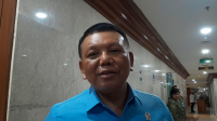 Wakil Menteri Sekretaris Negara (Wamensesneg) Bambang Eko Suhariyanto, di Komplek Parlemen, Senayan, Jakarta, Rabu, 16/9/2026. | Dok Novia Suhari/ Forum Keadilan