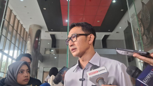 Juru Bicara KPK Budi Prasetyo di Gedung KPK, Jakarta, Rabu, 16/9/2026 | Muhammad Reza/Forum Keadilan