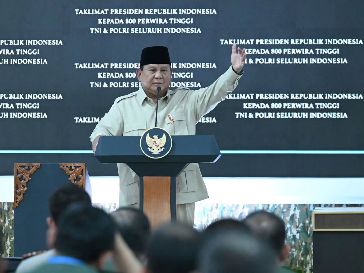 Taklimat Prabowo dan Konsolidasi Elite TNI-Polri