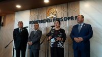 Ketua DPR RI Puan Maharani bersama jajaran di Kompleks Parlemen, Senayan, Jakarta, Kamis, 1/10/2026 | Novia Suhari/Forum Keadilan