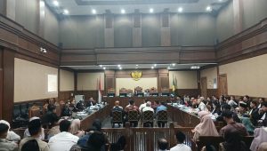Sidang kasus dugaan korupsi kuota haji tambahan di Pengadilan Tindak Pidana Korupsi (Tipikor) Jakarta, Kamis, 1/10/2026 | Syahrul Baihaqi/Forum Keadilan