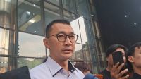 Juru Bicara KPK Budi Prasetyo di Gedung KPK, Jakarta, Rabu, 7/10/2026 | Muhammad Reza/Forum Keadilan