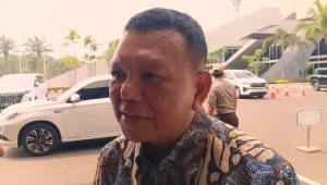 Wakil Menteri Sekretaris Negara (Wamensesneg) Bambang Eko Suhariyanto di Kompleks Parlemen, Senayan, Jakarta, Kamis, 8/10/2026 | Novia Suhari/Forum Keadilan